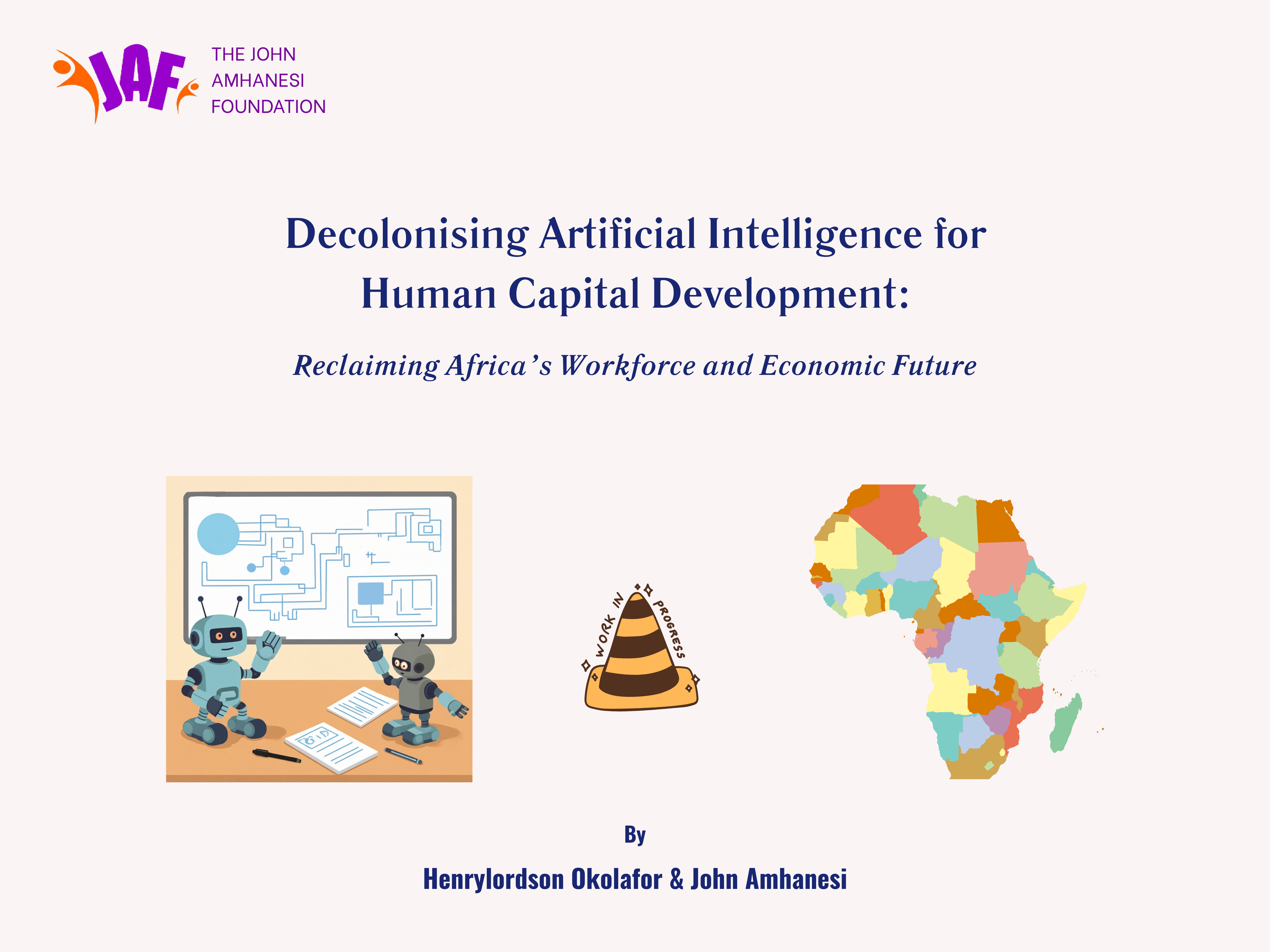 Decolonising AI for Human Capital Development